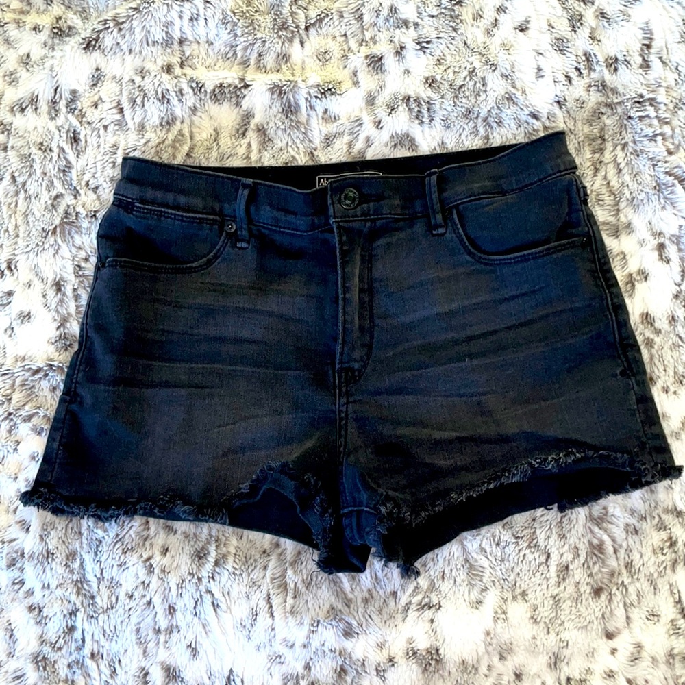 Abercrombie & Fitch Cut Off Denim Shorts